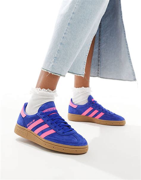 adidas spezial roze blauw